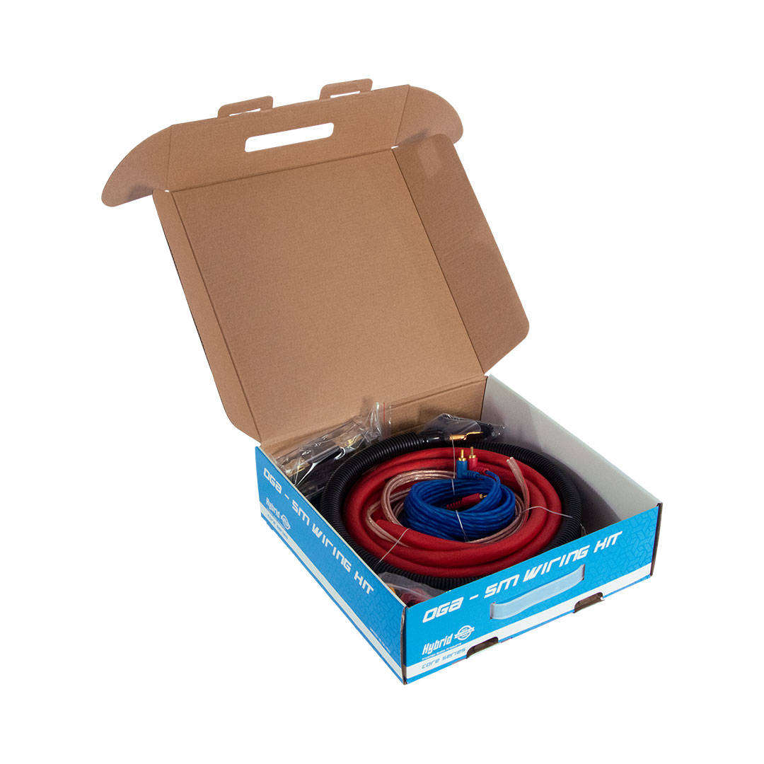 HYBRID CORE 0 GAUGE WIRING KIT(5 METER)