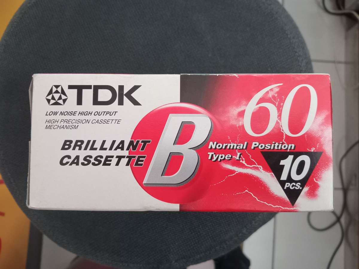 TDK 10PCS BRILLIANT CASSETTE