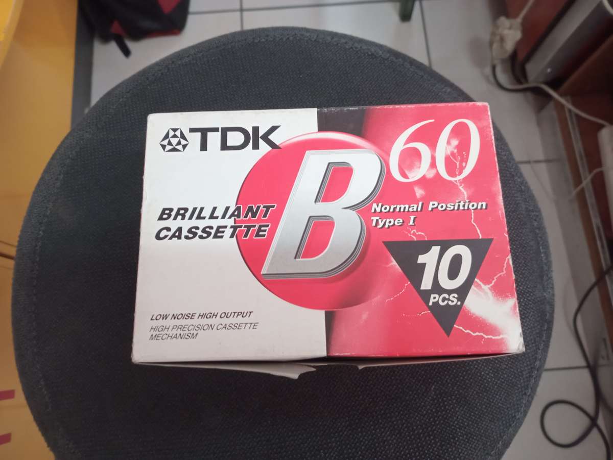 TDK 10PCS BRILLIANT CASSETTE