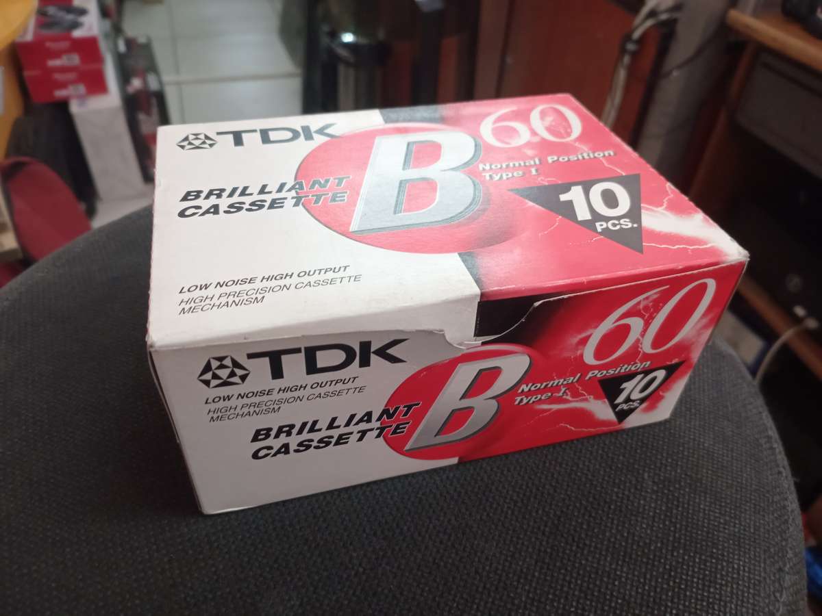 TDK 10PCS BRILLIANT CASSETTE