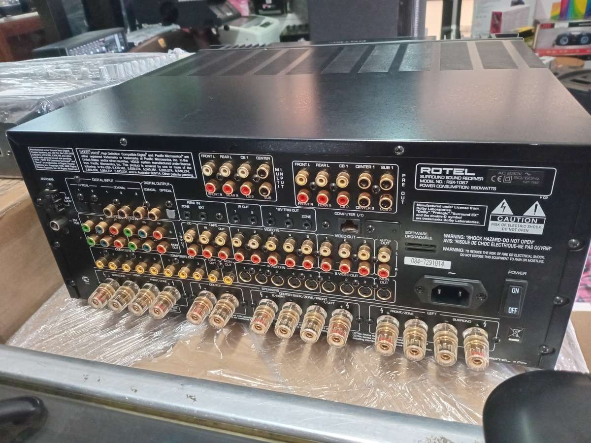ROTEL SURROUND SOUND RECEIVER RSX-1067 (PRE-OWNED)