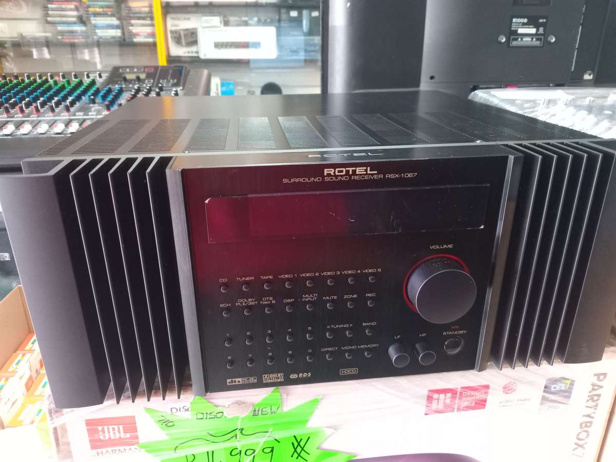 ROTEL SURROUND SOUND RECEIVER RSX-1067 (PRE-OWNED)