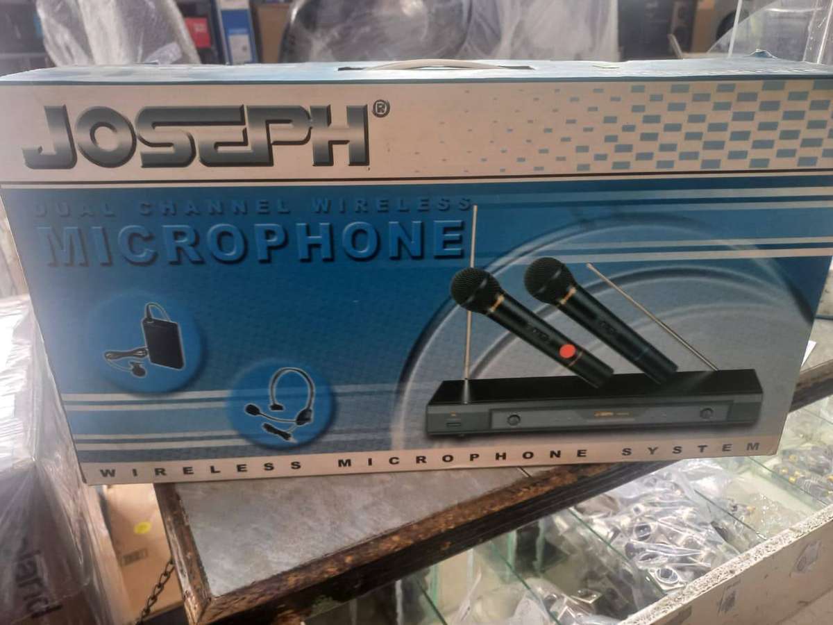 JOSEPH JH-2010 WIRELESS DUAL HANDHELD AND LAPEL