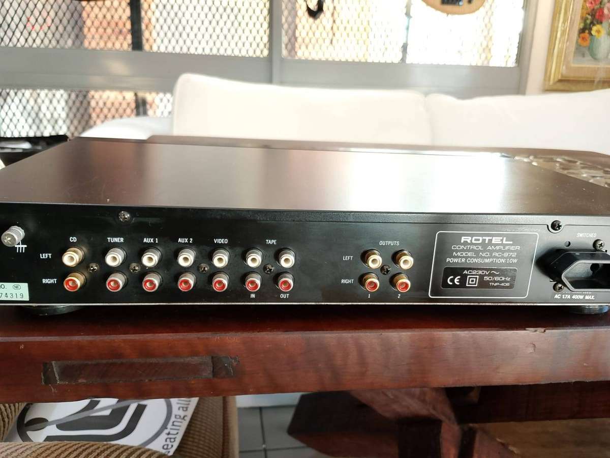 ROTEL CONTROL AMPLIFIER MODEL:RC972