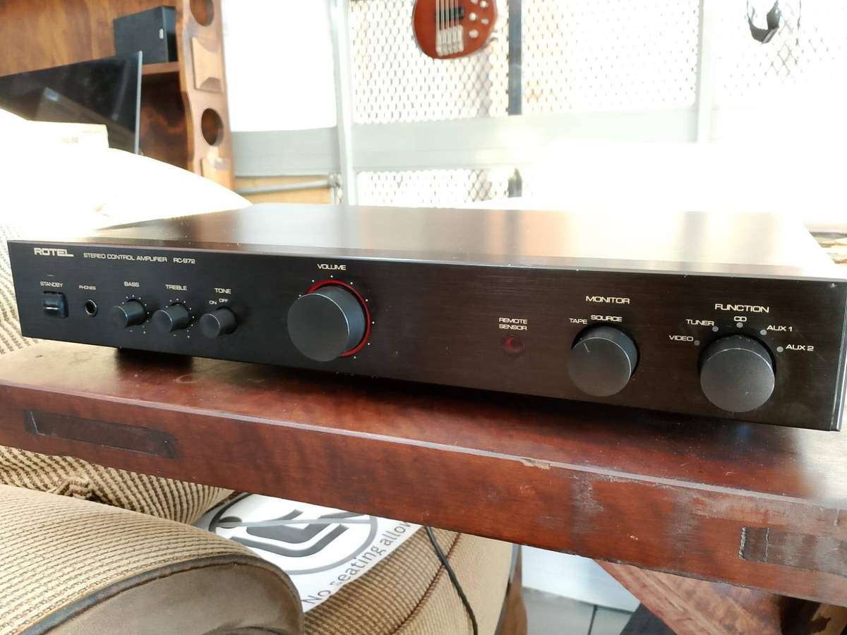 ROTEL CONTROL AMPLIFIER MODEL:RC972