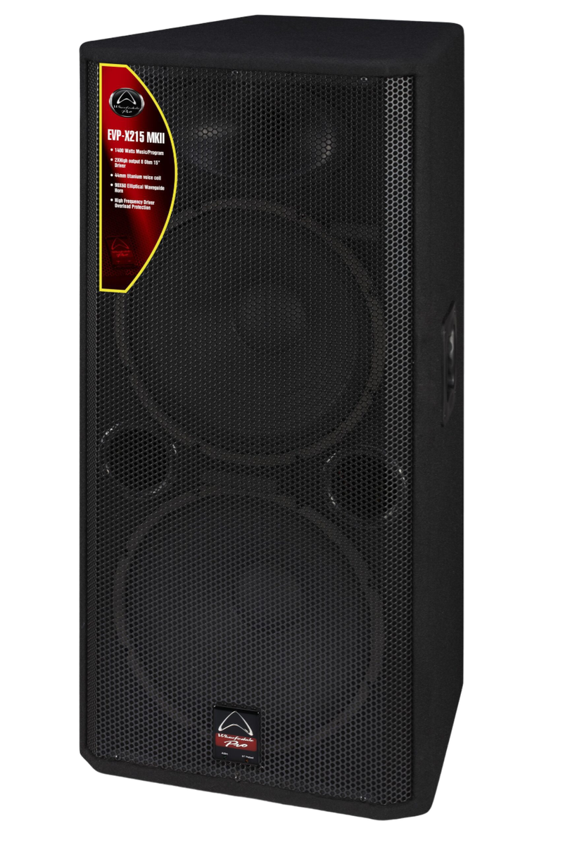 Wharfedale Evpx 215 Dual 15 3way 500w Rms Passive Speaker (NO BOXES)