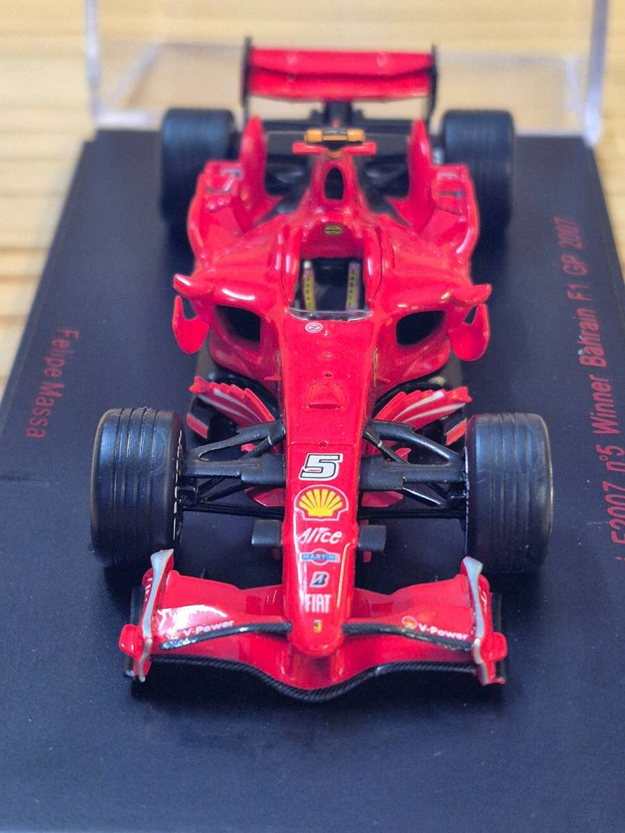 F1 MINICHAMPS + RED LINE - WILLIAMS FW07B + FERRARI F2007