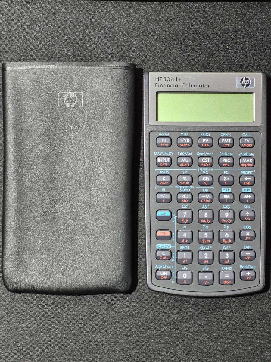 HP 10Bii+ Financial Calculator