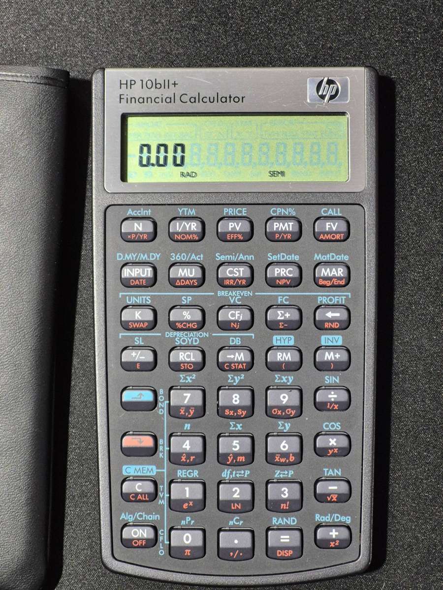 HP 10Bii+ Financial Calculator