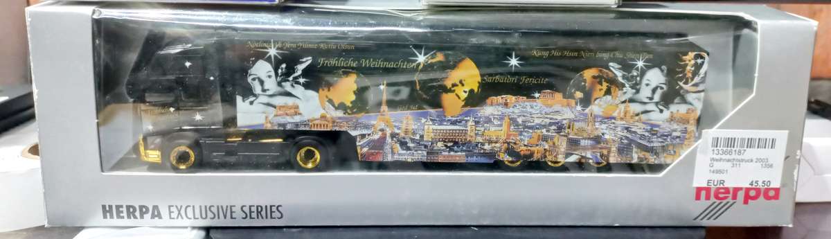 HERPA Truck + Wiking Van + Easy Van 1:87