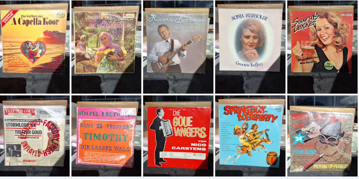 23 x Afrikaans Vinyl Records