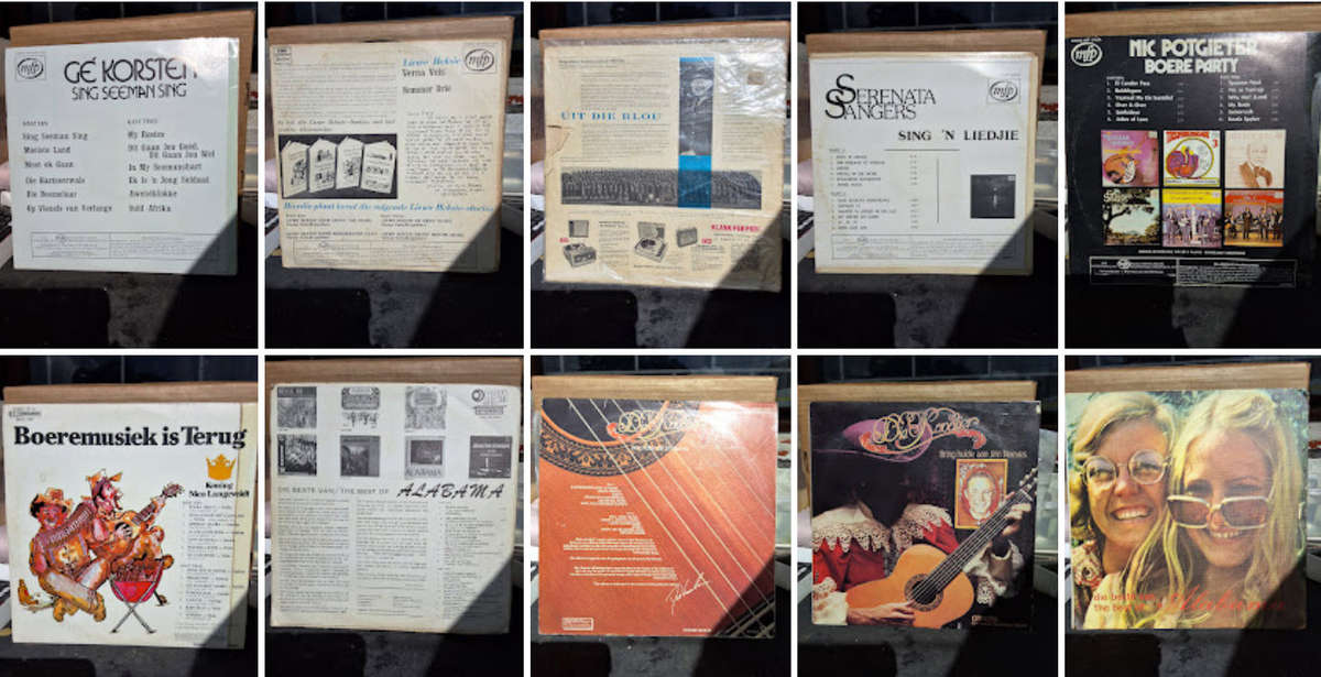 23 x Afrikaans Vinyl Records