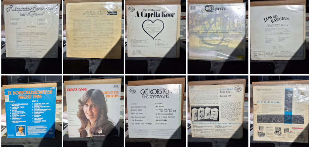 23 x Afrikaans Vinyl Records