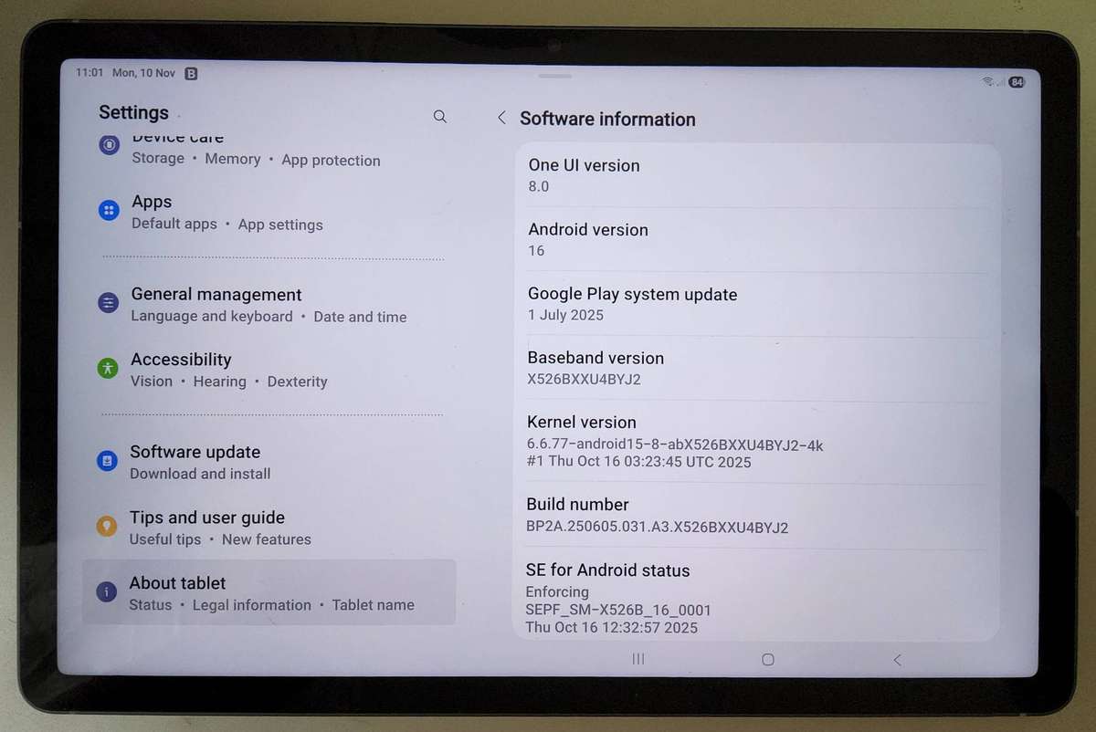Samsung Galaxy Tab S10 FE 5G 128GB 8GB Phone Tablet