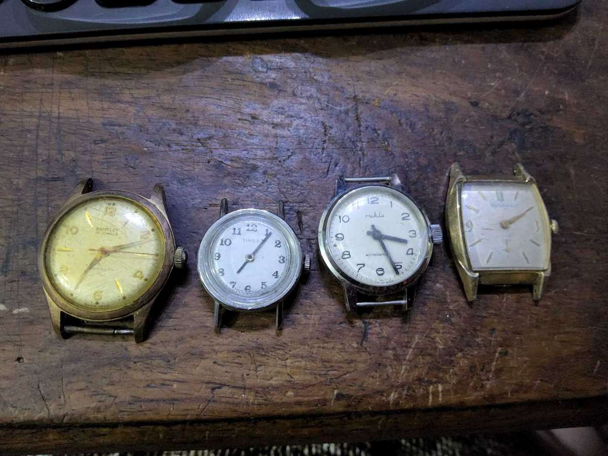 Four Vintage Watches