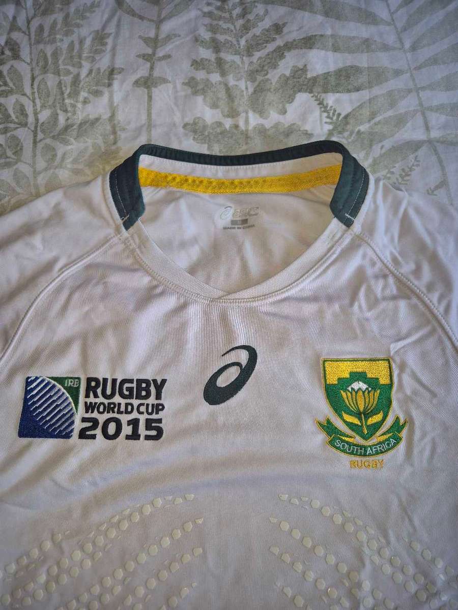 Springbok rugby jerseys 2011,2015 & 2019
