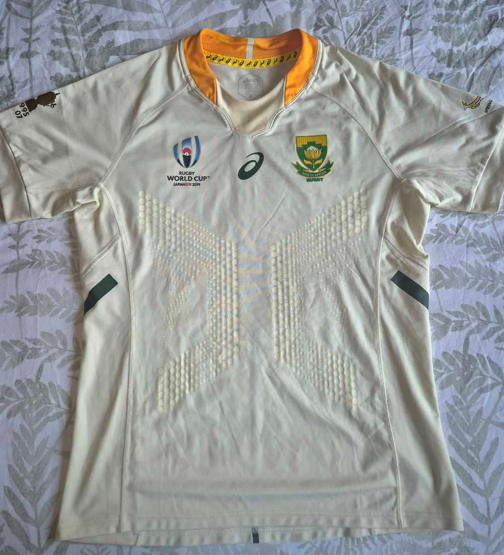 Springbok rugby jerseys 2011,2015 & 2019