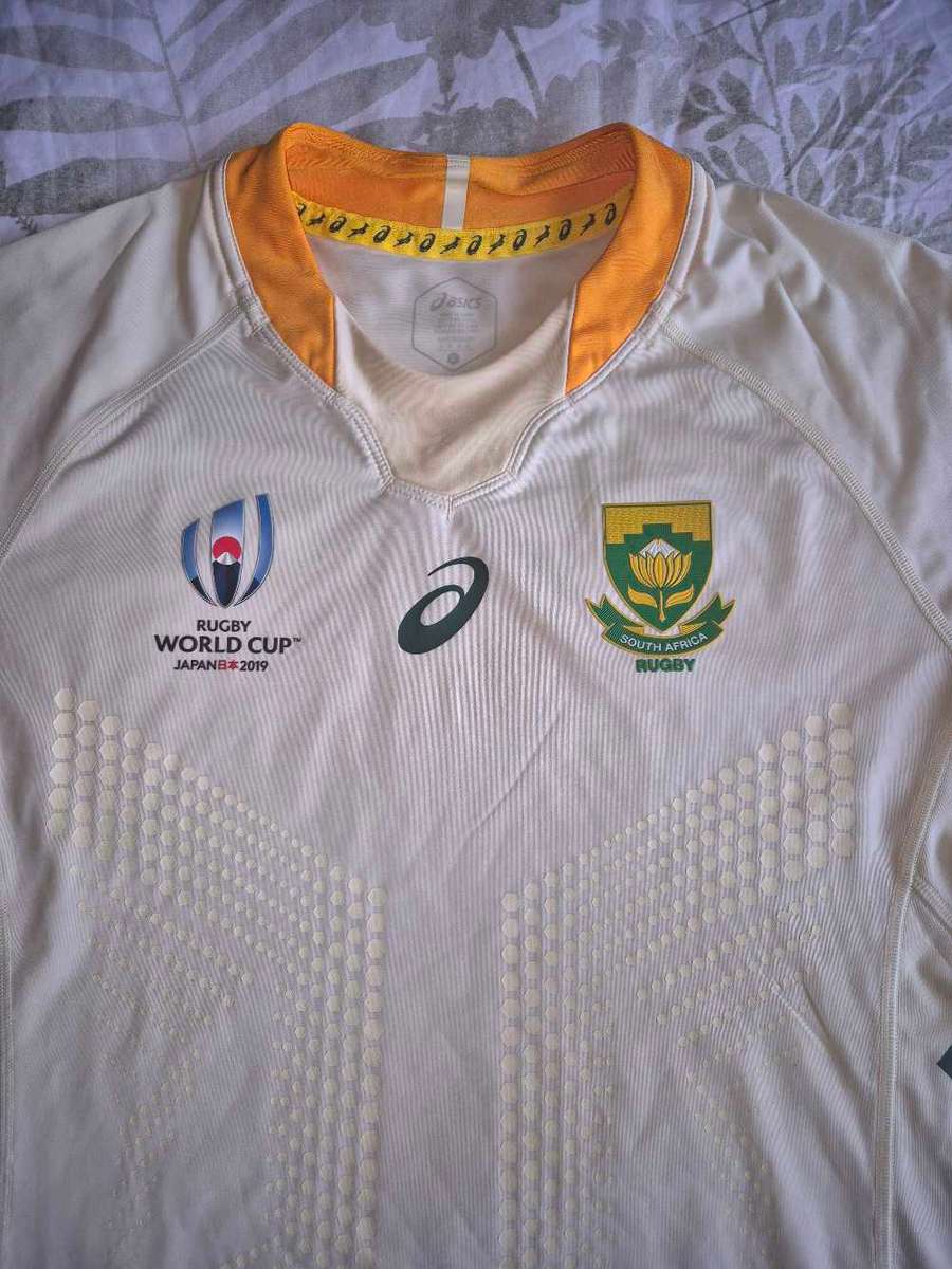Springbok rugby jerseys 2011,2015 & 2019