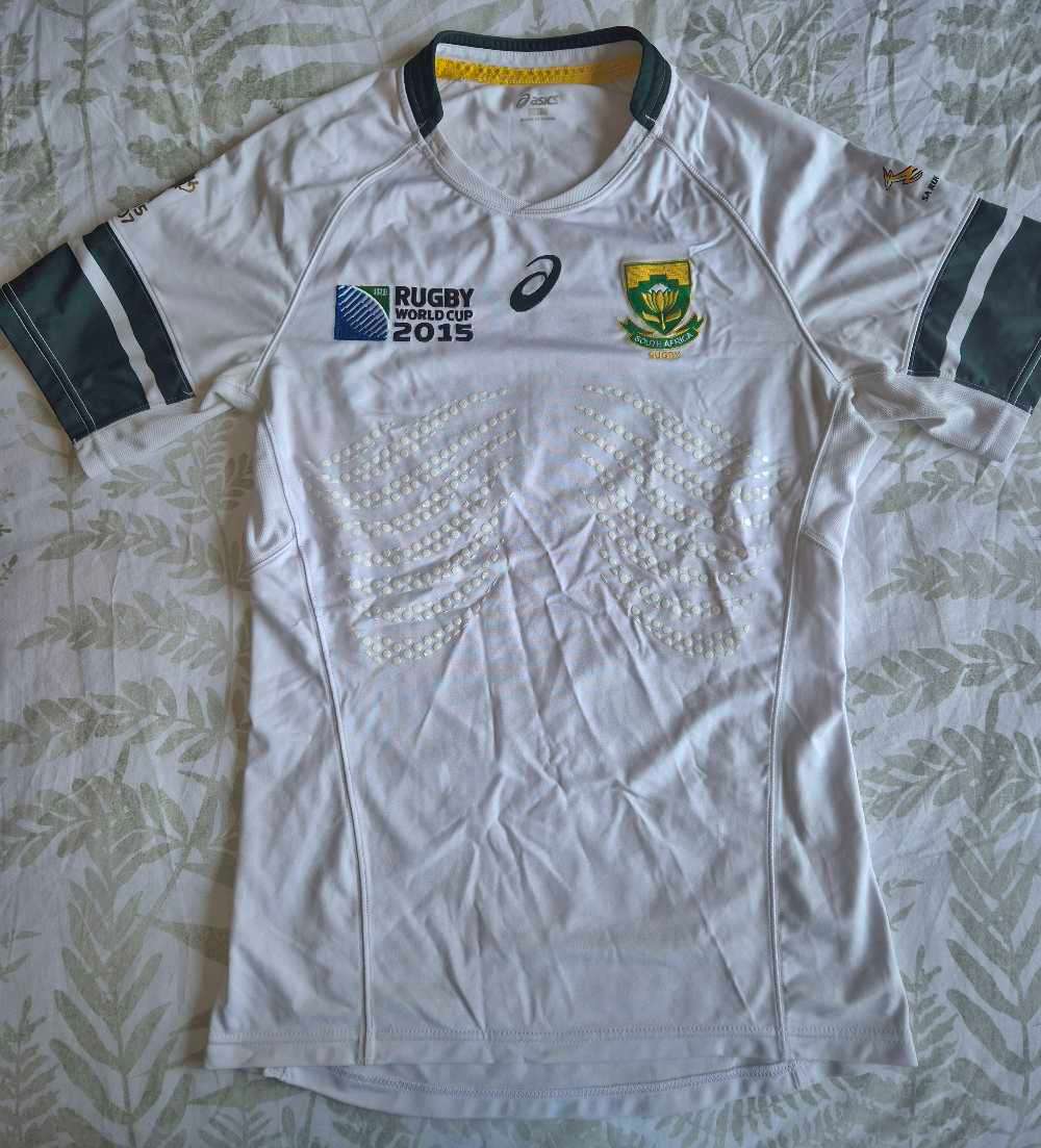 Springbok rugby jerseys 2011,2015 & 2019