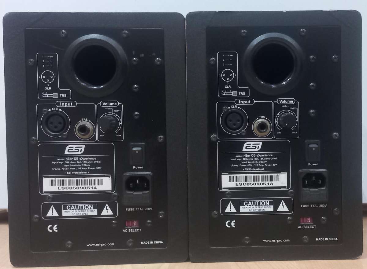 ESI nEar5 Studio monitors