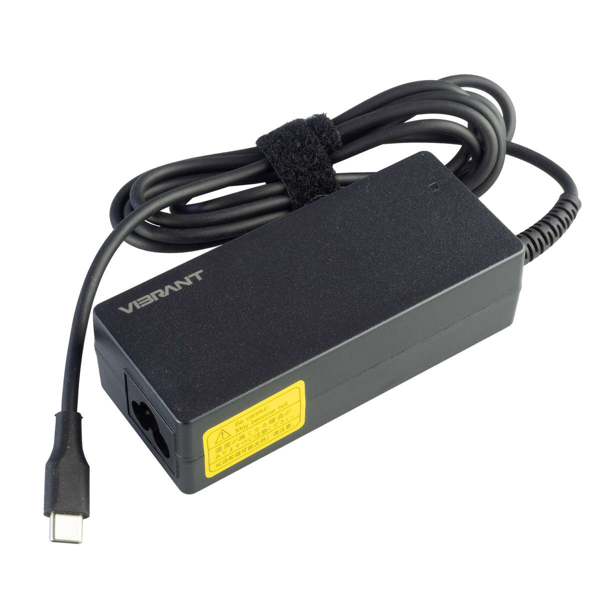 Vibrant 65W USB-C Desktop Charger for Acer, ASUS, Dell, HP and Lenovo Laptops