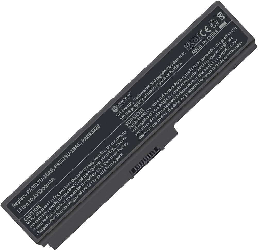 Vibrant battery for Toshiba Satellite L750 L750D L755 L755D (P/N: PA3817U-1BRS PA3818U-1BRS PABAS227