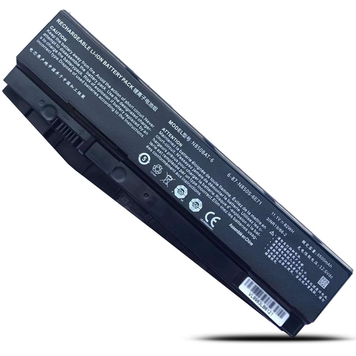 Reliable, long-lasting Vibrant Batteries for Gigabyte Sabre 15 Clevo N850HN N850HK(P/N N850BAT-6)