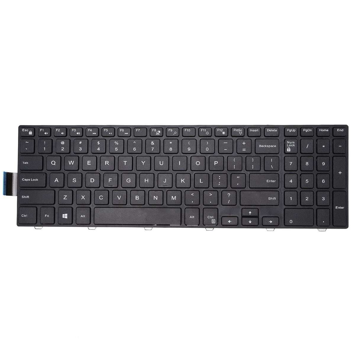 082KD3 3NVJK Keyboard for Dell Inspiron 15-7566 17-7778 (with backlit keys)