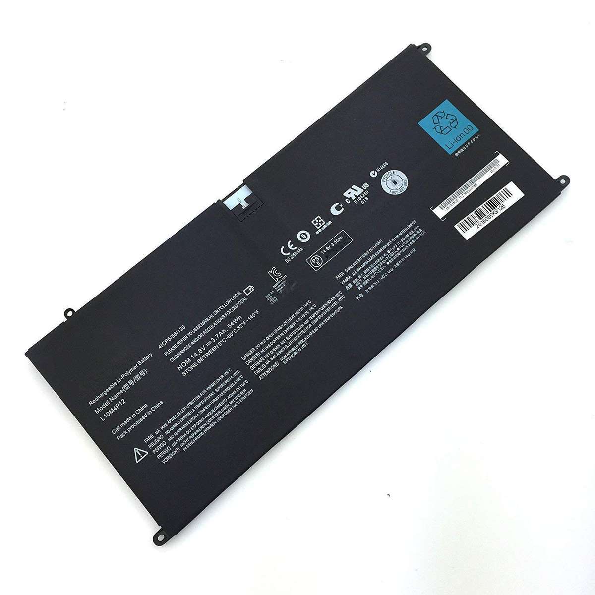 Reliable, long-lasting Vibrant Batteries for Lenovo IdeaPad Yoga 13 U300s battery (P/N: L10M4P12)