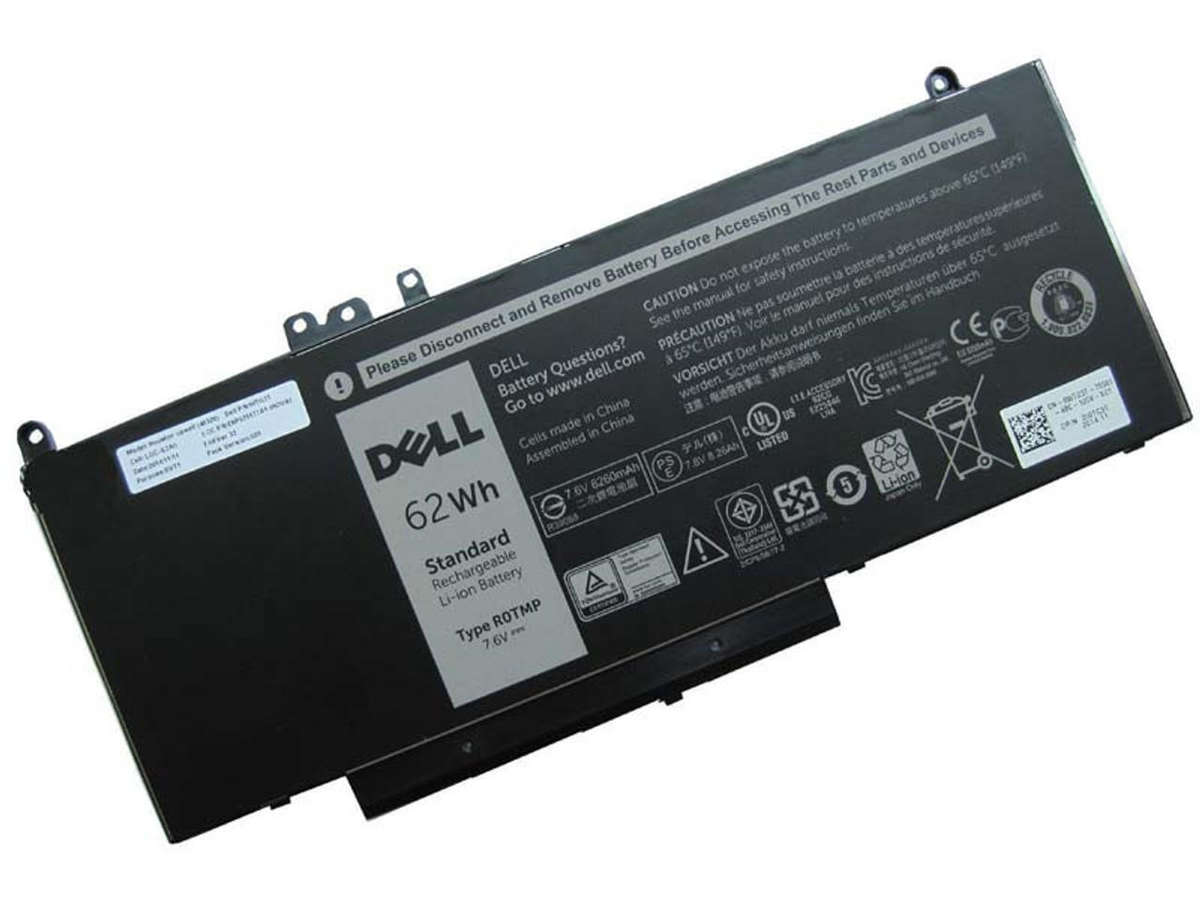 Vibrant battery for Dell Latitude E5270 E5470 E5570 Precision 3510 (P/N: 6MT4T 079VRK 0HK6DV 0TXF9M)