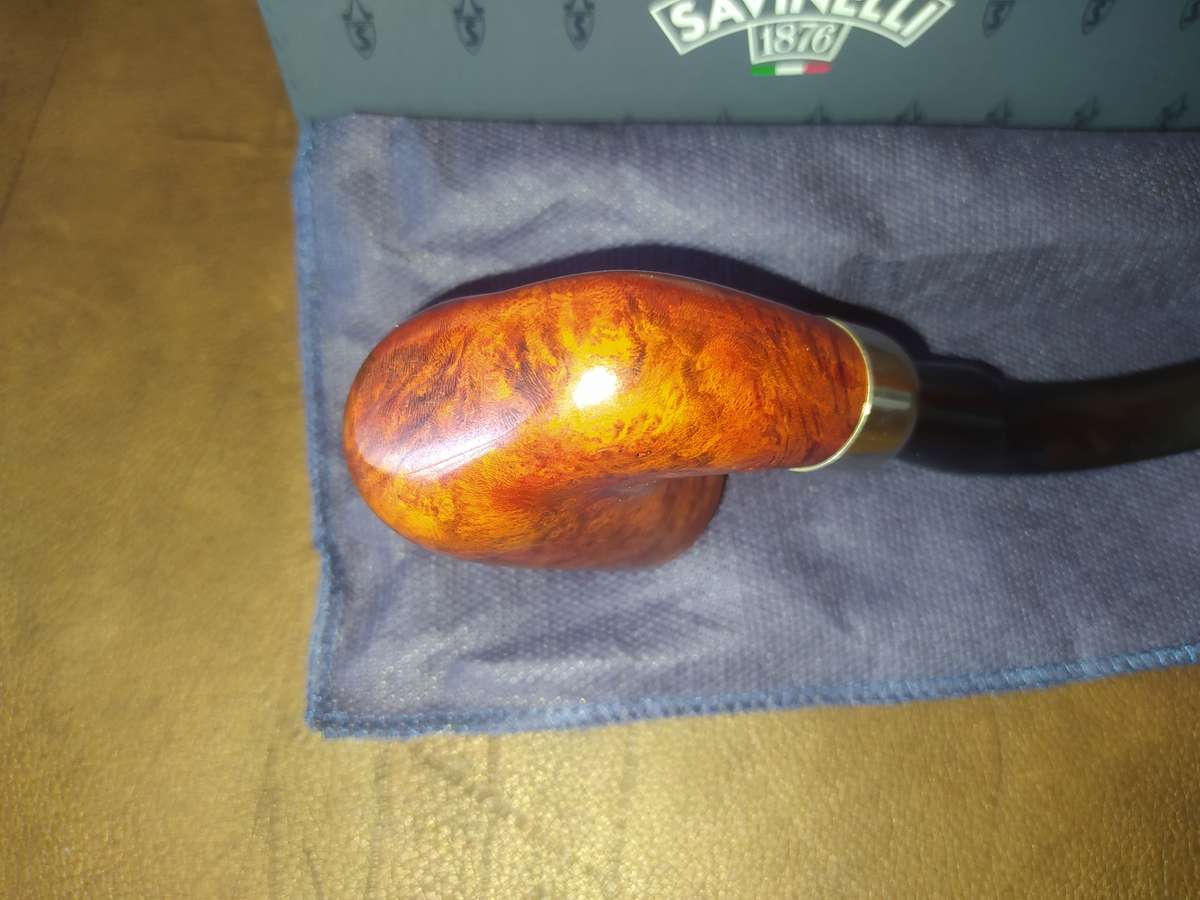 Savinelli Oom Paul smoking pipe