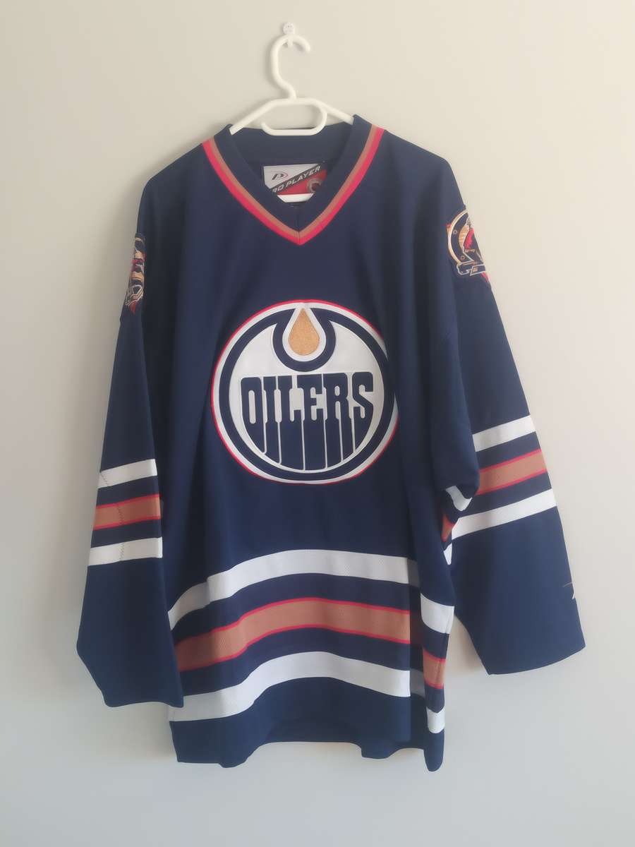 NHL ice hockey authentic jersey Edmonton Oilers