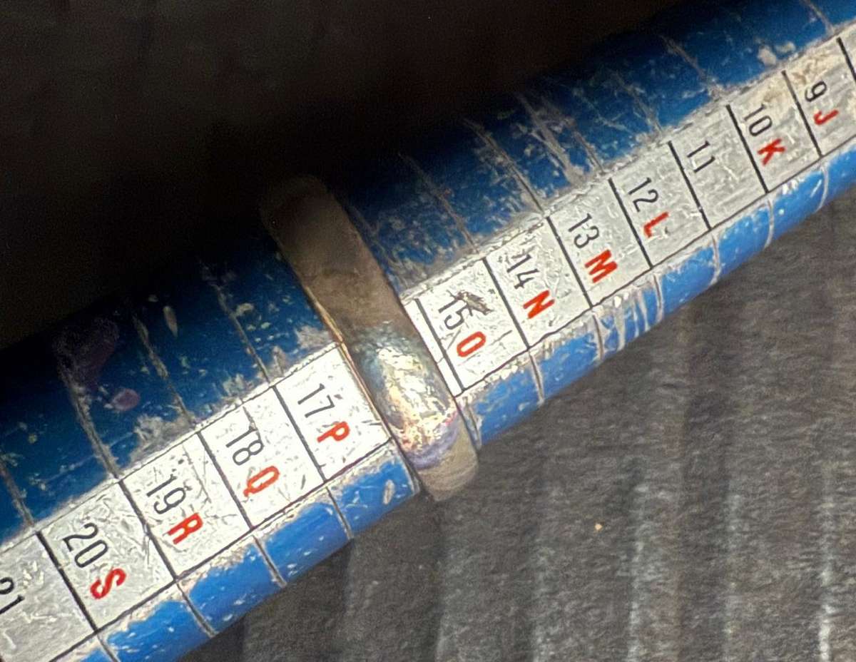 Zultinite sterling silver ring