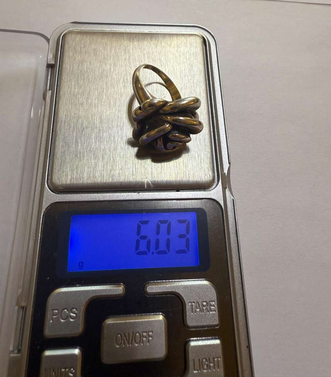 Sterling silver rose ring