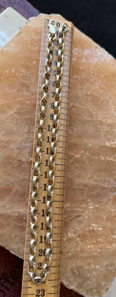 Sterling silver solid heavy chain