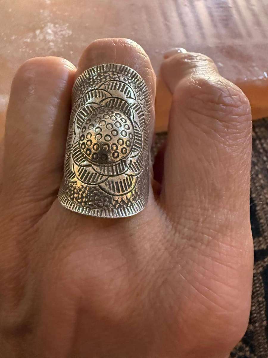 Sterling slver boho ring