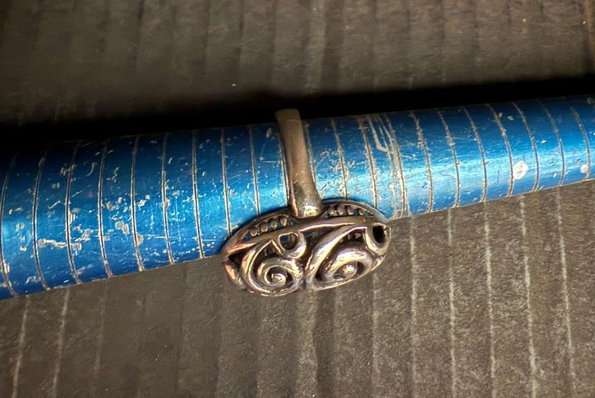 Sterling silver pattern ring