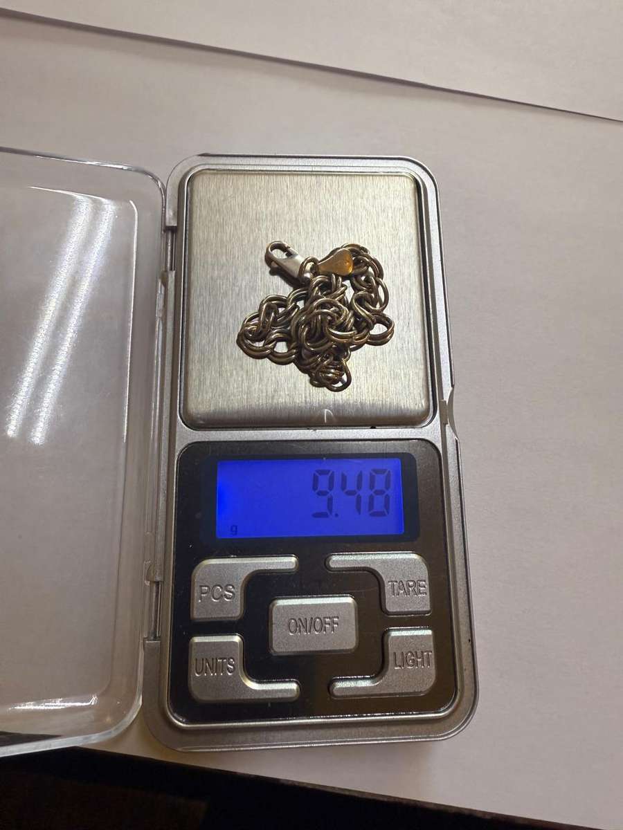 Sterling silver double link bracelet