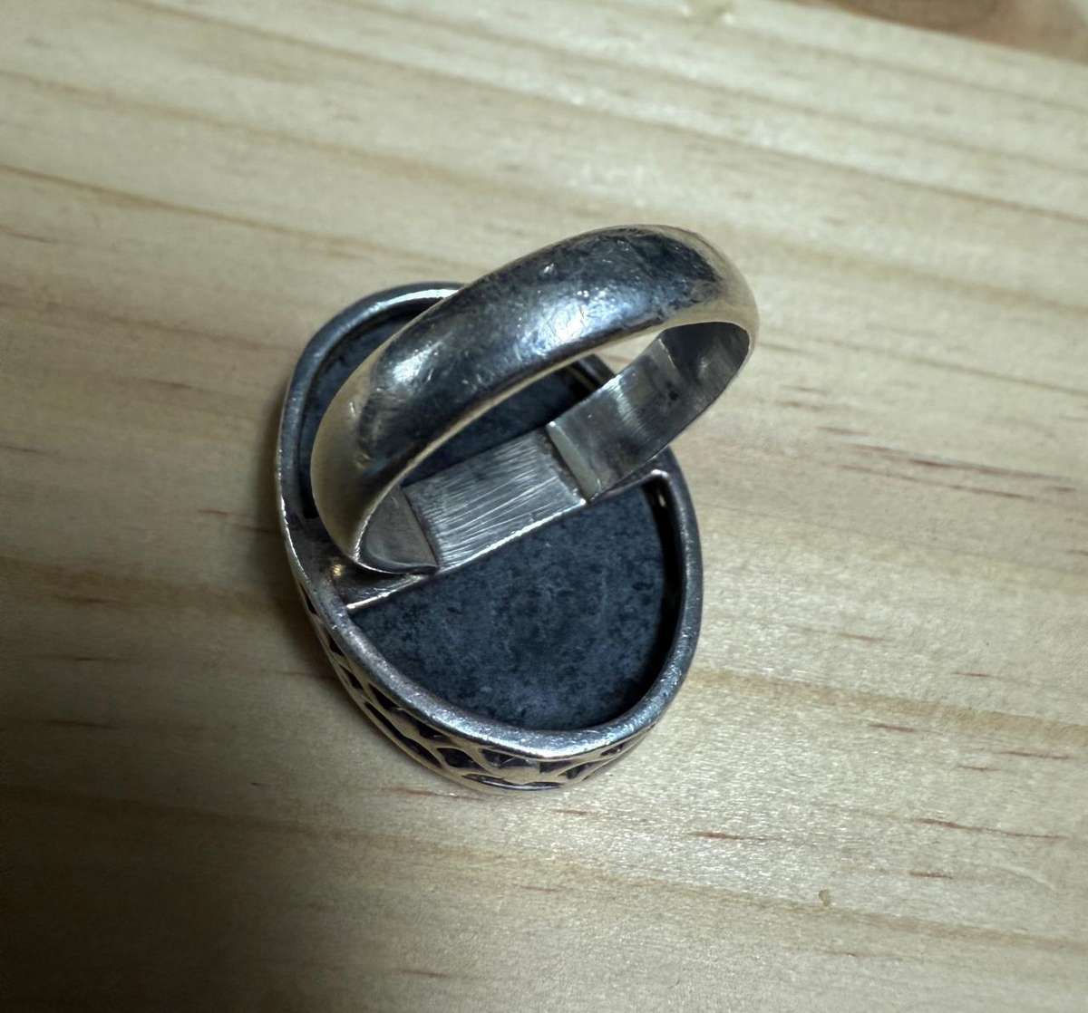 Sterling silver paua shell Ring