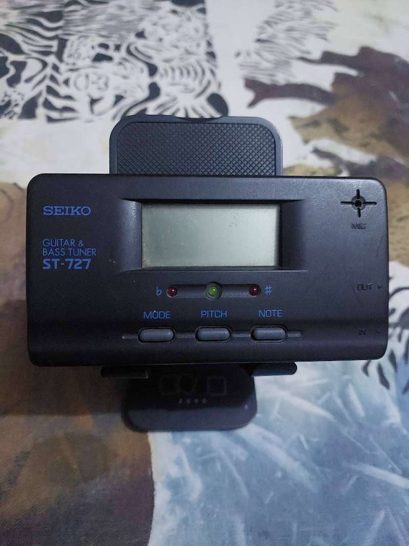 Seiko ST-727 guitar & bass tuner secondhand