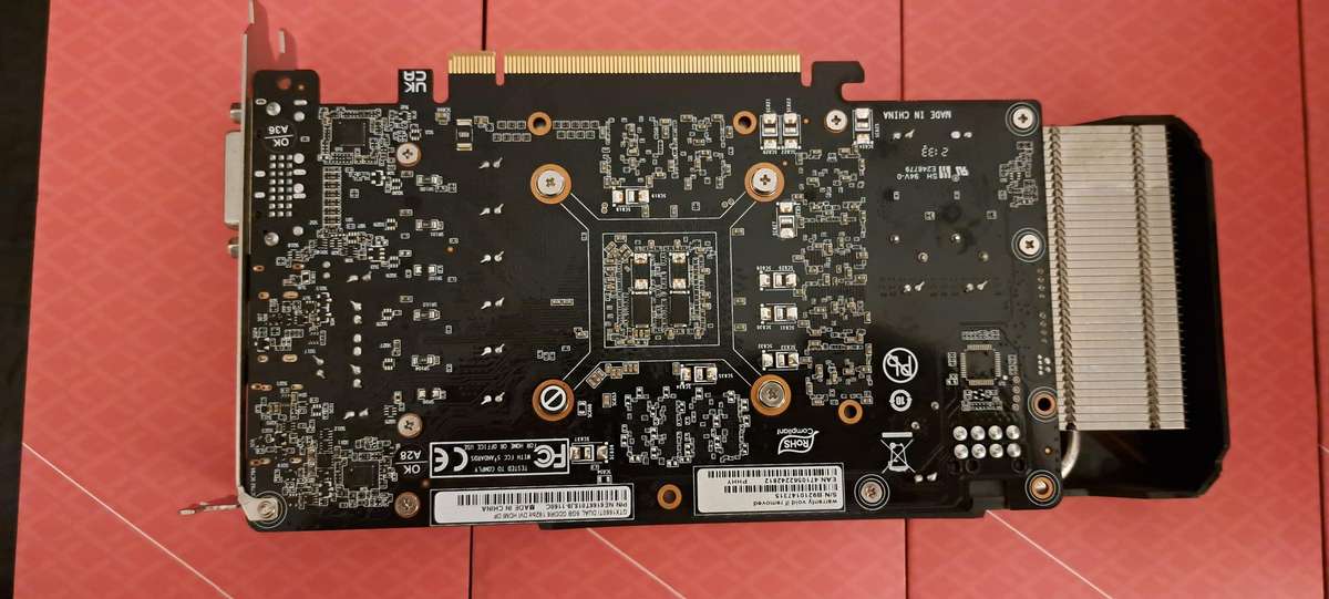 Palit GeForce GTX 1660 Ti Dual 6GB GDDR6 192-bit PCI-E 3.0 Desktop Graphics Card