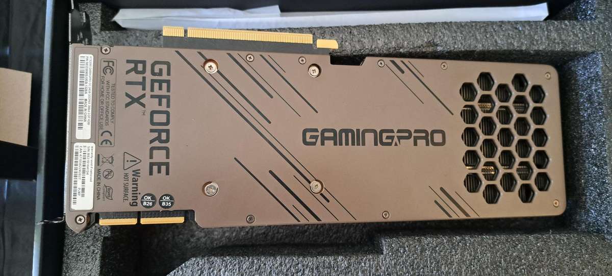 Palit GeForce RTX 3090 GamingPro OC 24GB GDDR6X 384-bit PCI-E 4.0 Desktop Graphics Card