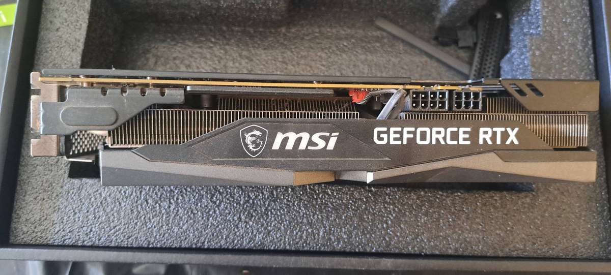 MSI GeForce RTX 3060 Ti GAMING X 8G LHR 8GB GDDR6 256-bit PCI-E 4.0 Desktop Graphics Card