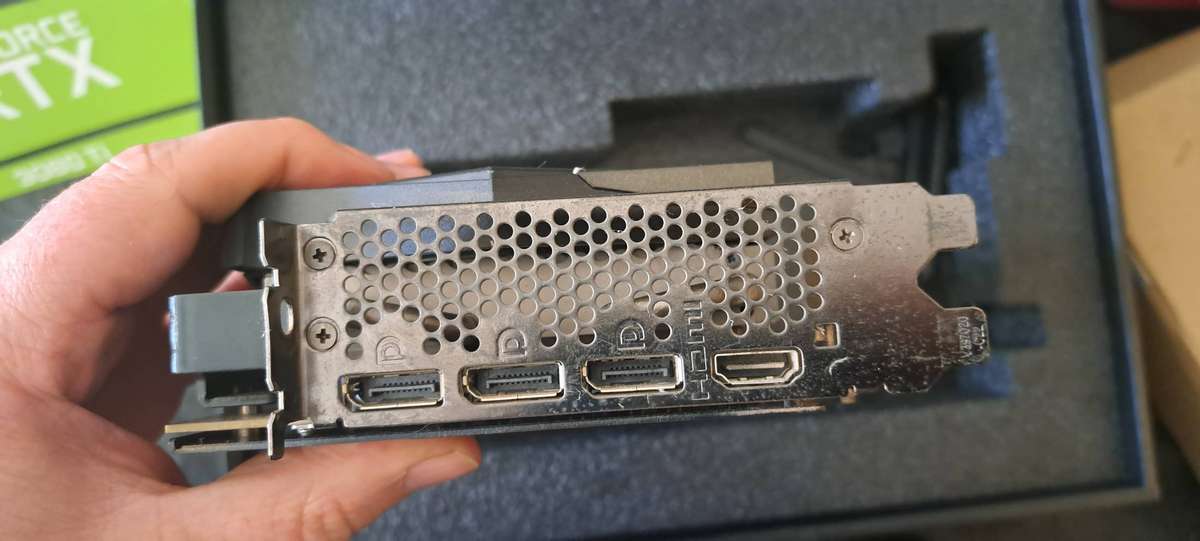 MSI GeForce RTX 3060 Ti GAMING X 8G LHR 8GB GDDR6 256-bit PCI-E 4.0 Desktop Graphics Card