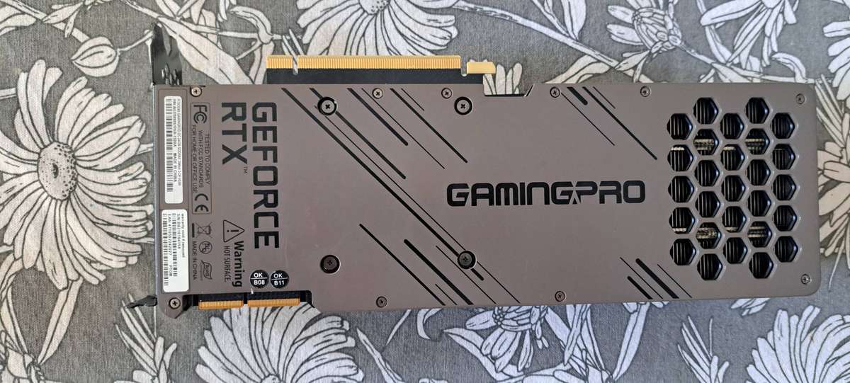 Palit GeForce RTX 3090 GamingPro OC 24GB GDDR6X 384-bit PCI-E 4.0 Desktop Graphics Card - READ NOTE