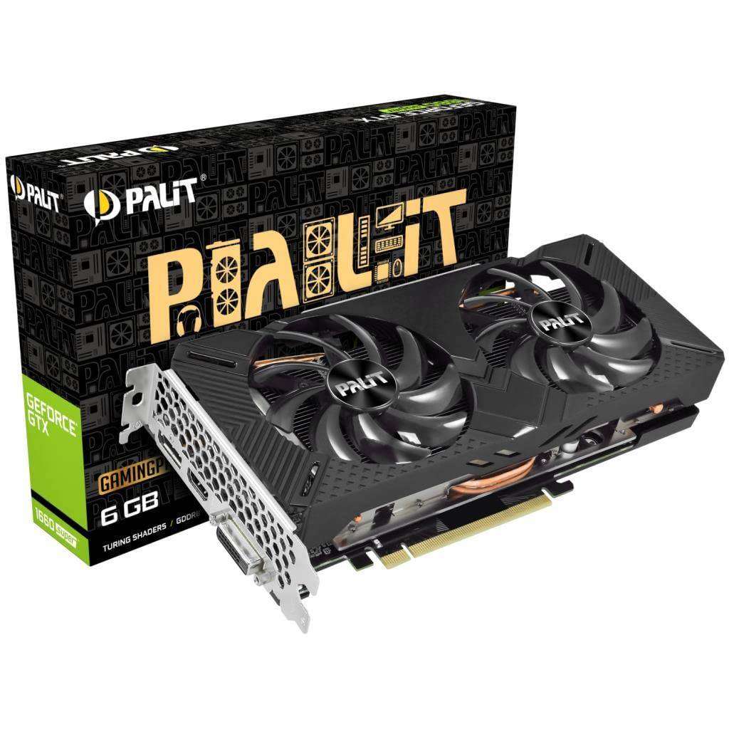 Palit GeForce GTX 1660 SUPER GamingPro OC 6GB GDDR6 192-bit PCI-E 3.0 Desktop Graphics Card
