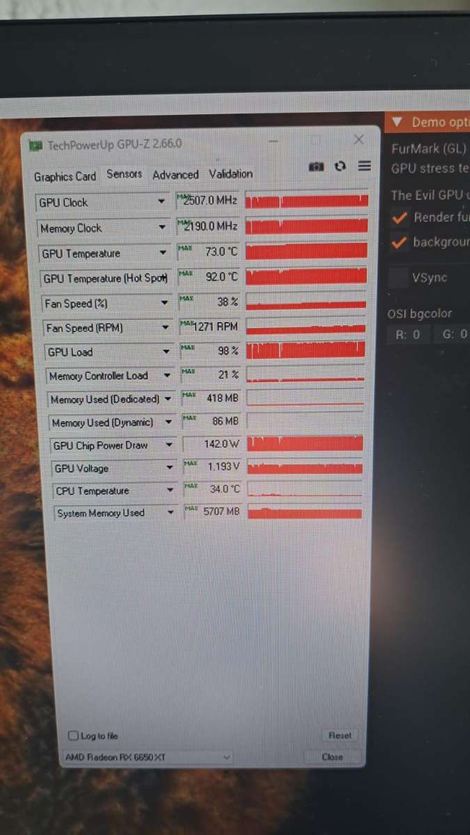 XFX Radeon RX 6600 XT Speedster SWFT 210 Core 8GB GDDR6 128-bit PCI-E 4.0 Desktop Graphics Card