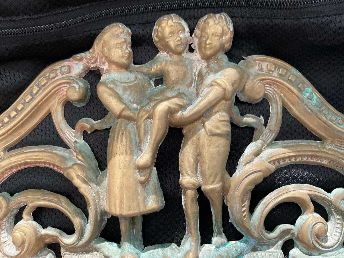 A beautiful solid brass picture frame