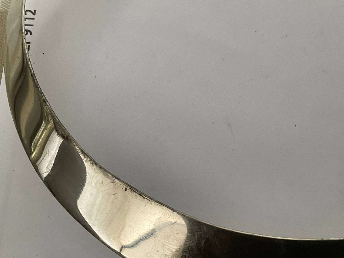 A vintage sterling silver choker marked 925