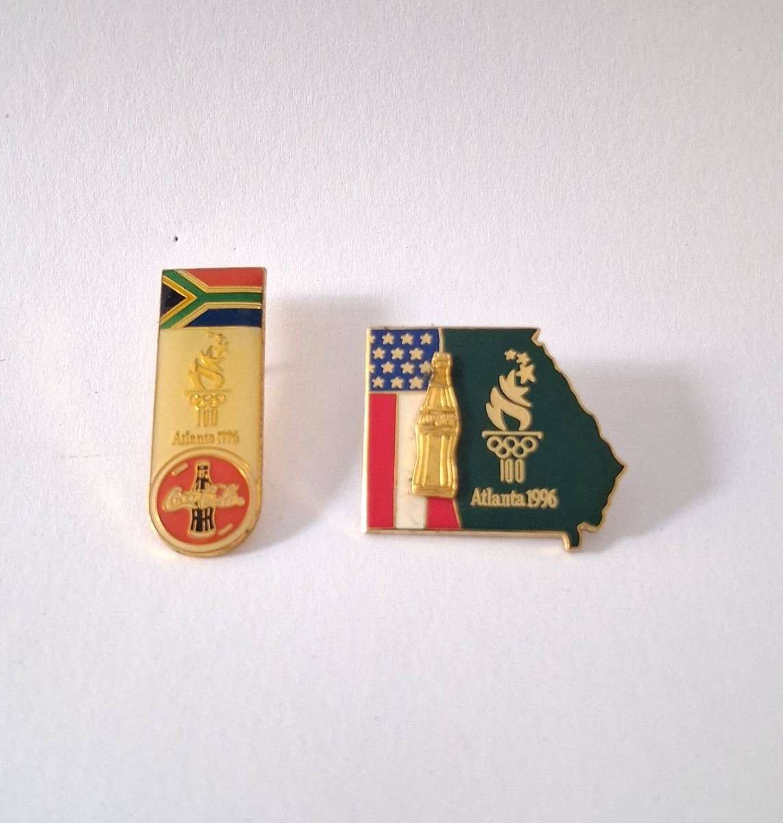 COCA COLA 1990s PIN SET 4